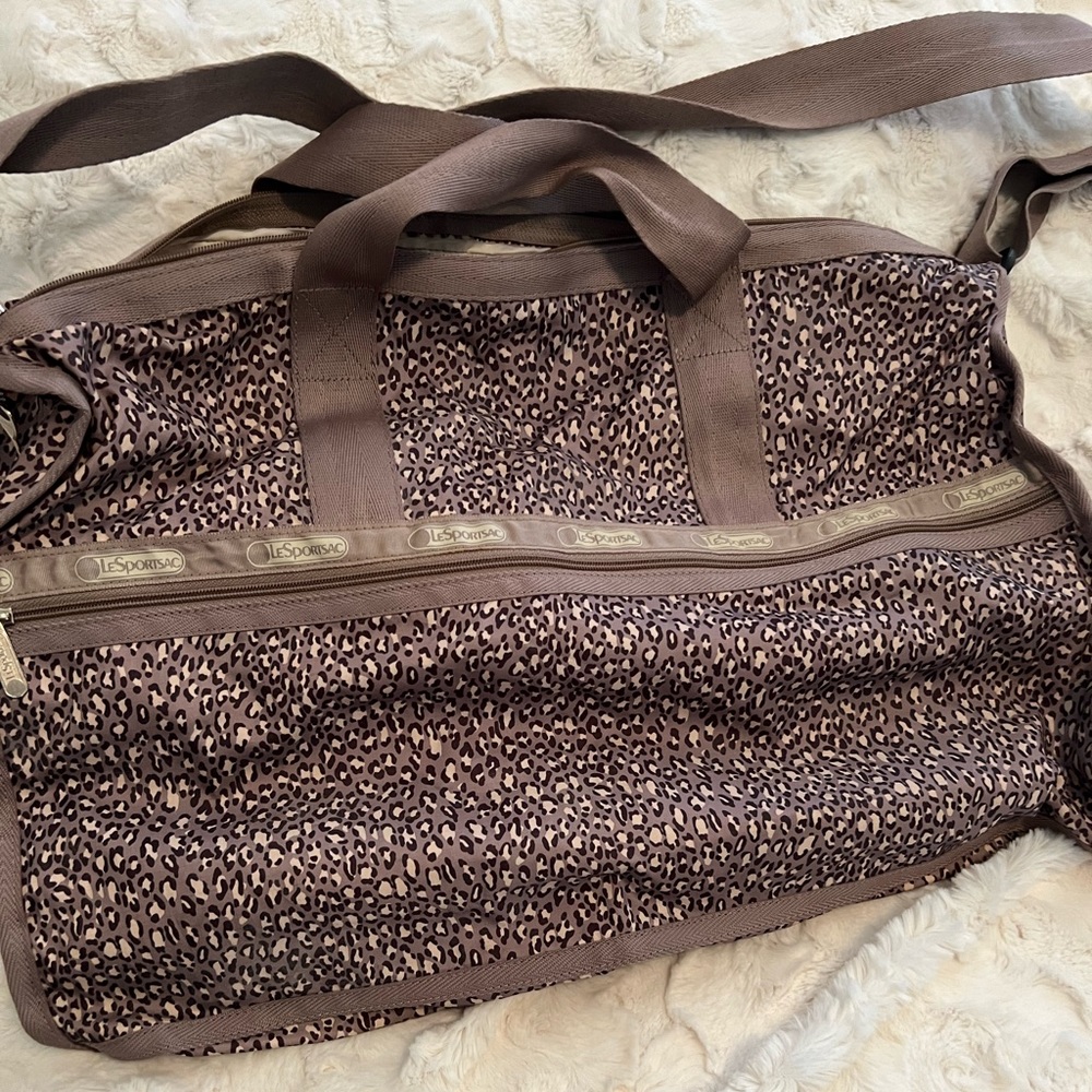 LeSportsac Weekender Cheetah Duffle